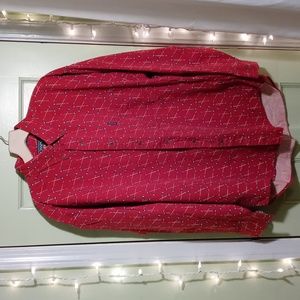 Men's Ralph Lauren Chaps Large red arrow pattern button down